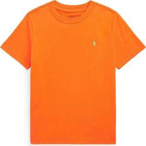 Polo Ralph Lauren Tričko světle žlutá / jasně oranžová