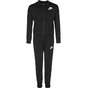 Nike Sportswear Joggingová souprava černá / bílá