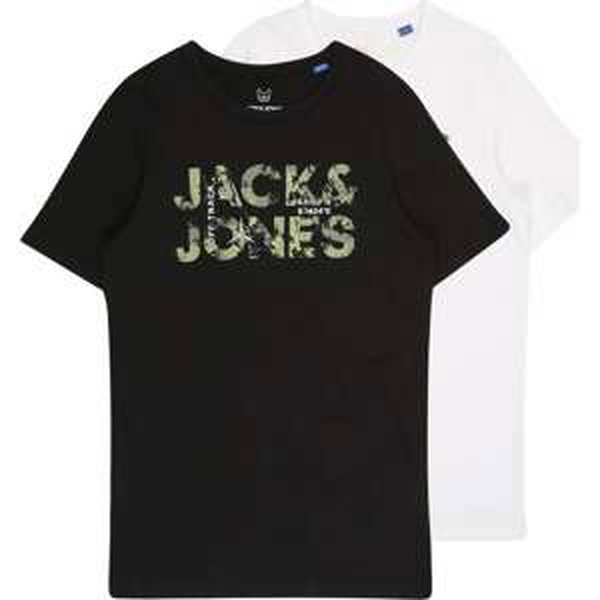 Jack & Jones Junior Tričko mix barev / černá / bílá