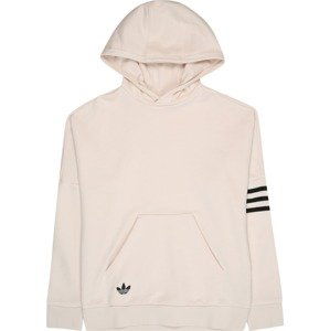 ADIDAS ORIGINALS Mikina černá / přírodní bílá