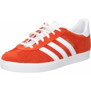 ADIDAS ORIGINALS Tenisky zlatá / svítivě oranžová / bílá