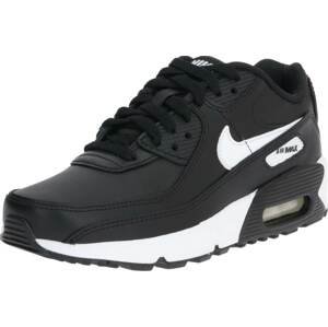 Nike Sportswear Tenisky 'Air Max 90 LTR' černá / bílá
