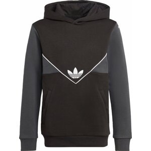 ADIDAS ORIGINALS Mikina antracitová / černá / bílá