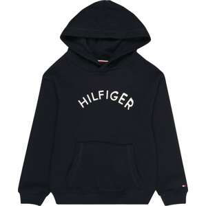 TOMMY HILFIGER Mikina námořnická modř / červená / bílá