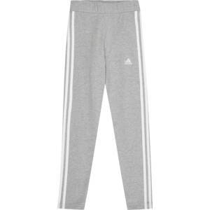 ADIDAS SPORTSWEAR Sportovní kalhoty šedá / bílá