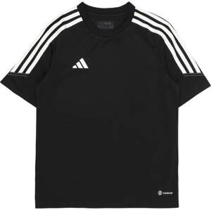 ADIDAS PERFORMANCE Funkční tričko černá / bílá