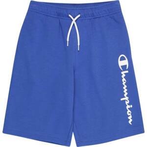 Champion Authentic Athletic Apparel Kalhoty modrá / bílá