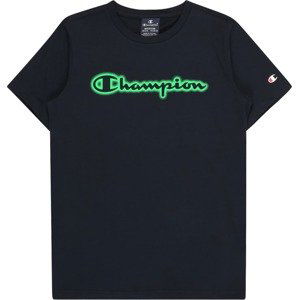 Champion Authentic Athletic Apparel Tričko námořnická modř / světle zelená / jasně červená / bílá