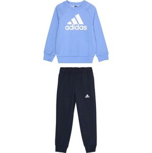 ADIDAS SPORTSWEAR Tepláková souprava noční modrá / světlemodrá / bílá