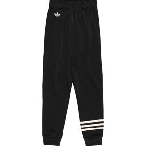 ADIDAS ORIGINALS Kalhoty černá / bílá