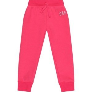 GAP Kalhoty pink / stříbrná