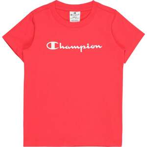 Champion Authentic Athletic Apparel Tričko červená / bílá