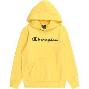 Champion Authentic Athletic Apparel Mikina žlutá / černá