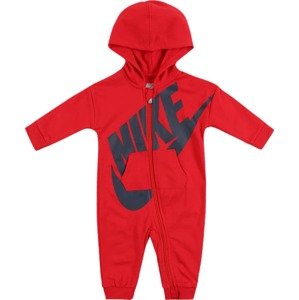 Nike Sportswear Overal 'BABY FRENCH TERRY“ALL DAY PLAY” COVERALL' červená