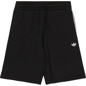 ADIDAS ORIGINALS Kalhoty černá / bílá