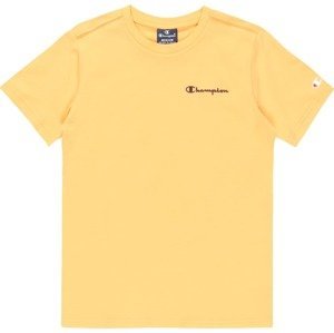 Champion Authentic Athletic Apparel Tričko pastelově oranžová / černá