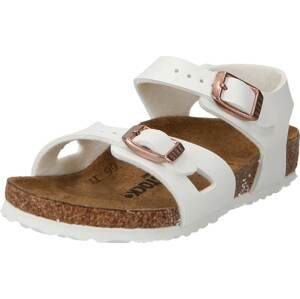 BIRKENSTOCK Sandály 'Rio' bílá