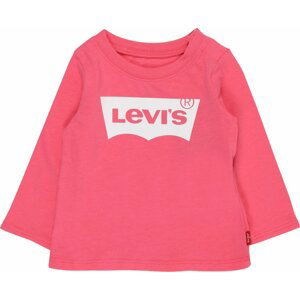 LEVI'S Tričko 'BATWING' pink / bílá