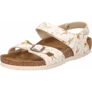 BIRKENSTOCK Sandály 'Colorado' krémová / hnědá / růžová / bílá