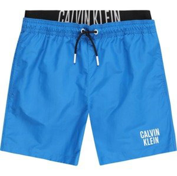Calvin Klein Swimwear Plavecké šortky 'Intense Power' modrá / černá / bílá