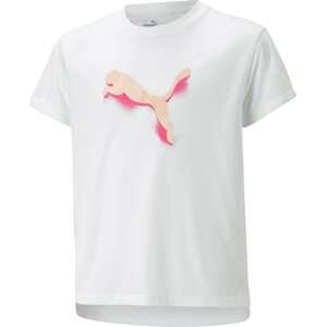PUMA Funkční tričko pudrová / světle růžová / offwhite
