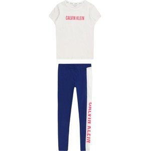 Calvin Klein Underwear Pyžamo námořnická modř / světle růžová / bílá