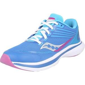 saucony Sportovní boty 'Kinvara 12' nebeská modř / pink / bílá