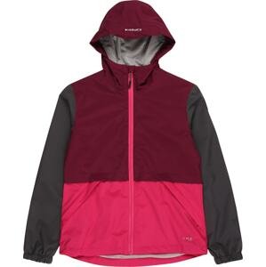 ICEPEAK Outdoorová bunda 'LEHI' antracitová / pink / vínově červená