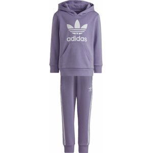 ADIDAS ORIGINALS Joggingová souprava fialová / bílá