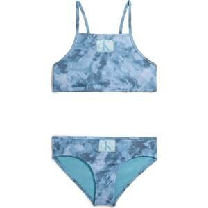 Calvin Klein Swimwear Bikiny námořnická modř / kouřově modrá / opálová