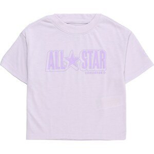 CONVERSE Tričko 'ALL STAR' pastelová fialová / světle fialová