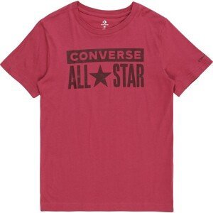 CONVERSE Tričko 'ALL STAR' bobule / ostružinová