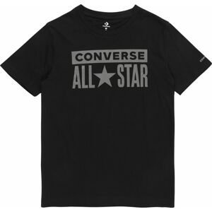 CONVERSE Tričko 'ALL STAR' tmavě šedá / černá