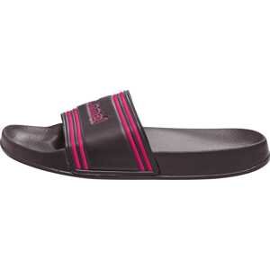 Hummel Plážová/koupací obuv 'Pool Slide' tmavě fialová / pink