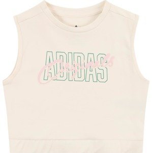 ADIDAS ORIGINALS Top zelená / růžová / perlově bílá