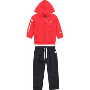 Champion Authentic Athletic Apparel Joggingová souprava červená / černá