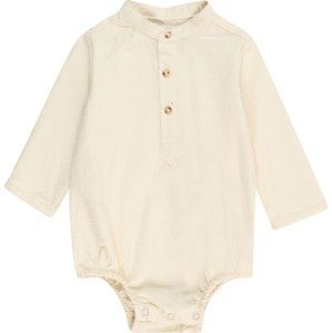 Wheat Dupačky/body 'Victor' offwhite