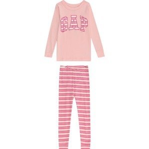 GAP Pyžamo pink / růžová / bílá