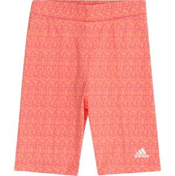ADIDAS SPORTSWEAR Sportovní kalhoty pastelově oranžová / pink / bílá
