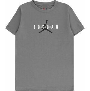 Jordan Tričko tmavě šedá / černá / bílá
