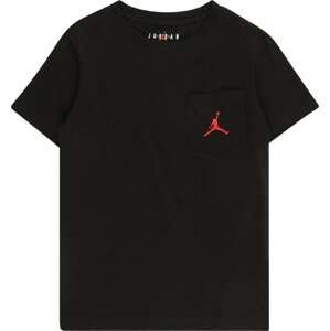 Jordan Tričko červená / černá