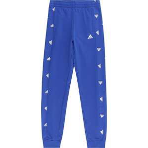 ADIDAS SPORTSWEAR Sportovní kalhoty 'BLUV' modrá / bílá