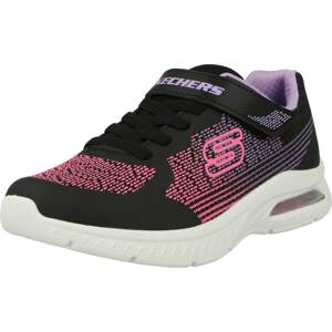 SKECHERS Tenisky pastelová fialová / světle růžová / černá