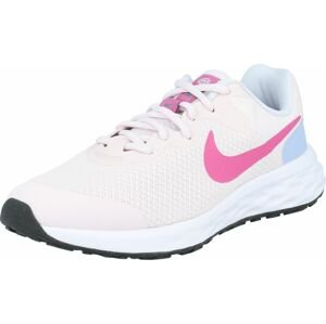 NIKE Sportovní boty světlemodrá / pink / světle růžová
