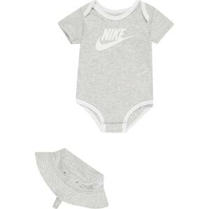 Nike Sportswear Prádlo-souprava světle šedá / bílá