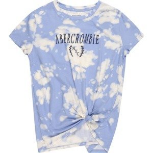Abercrombie & Fitch Tričko modrá / tmavě modrá / bílá