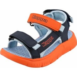 KAPPA Sandály námořnická modř / tmavě oranžová