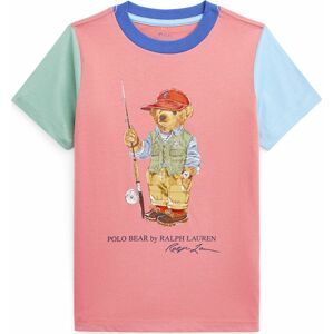 Polo Ralph Lauren Tričko modrá / pastelová modrá / pastelově zelená / světle růžová