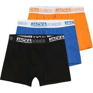 Jack & Jones Junior Spodní prádlo 'YAKU' modrá / oranžová / černá / bílá