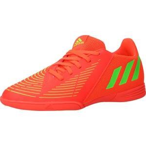 ADIDAS PERFORMANCE Sportovní boty 'Predator Edge 4' svítivě zelená / červená